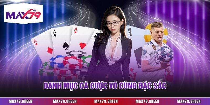 Danh mục cá cược vô cùng đặc sắc