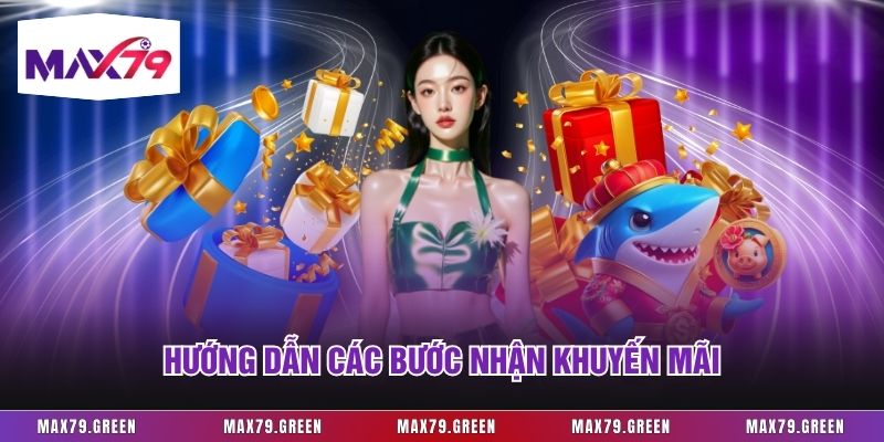 Hướng dẫn các bước nhận khuyến mãi